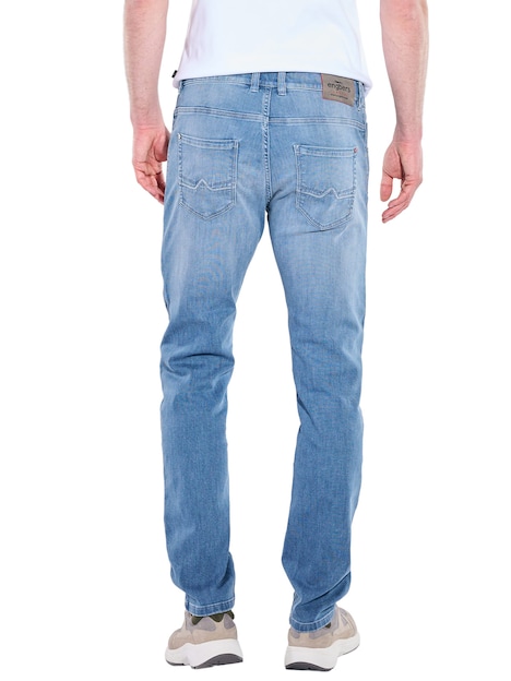 Herren Jeans 5-Pocket Superstretch , Brilliantblau
