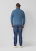Leichter Pullover mit Snood-Kragen und Logo-Detail
