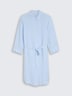 Blusenkleid mit Leinenanteil