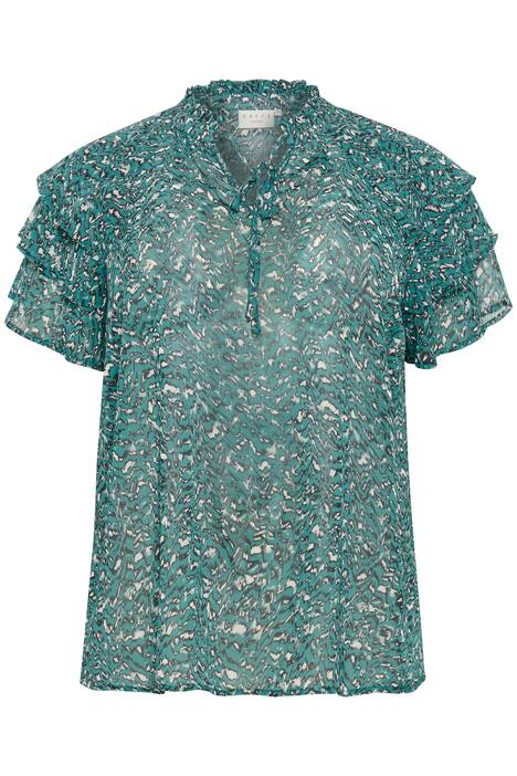 Kurzarm-Bluse Regular fit