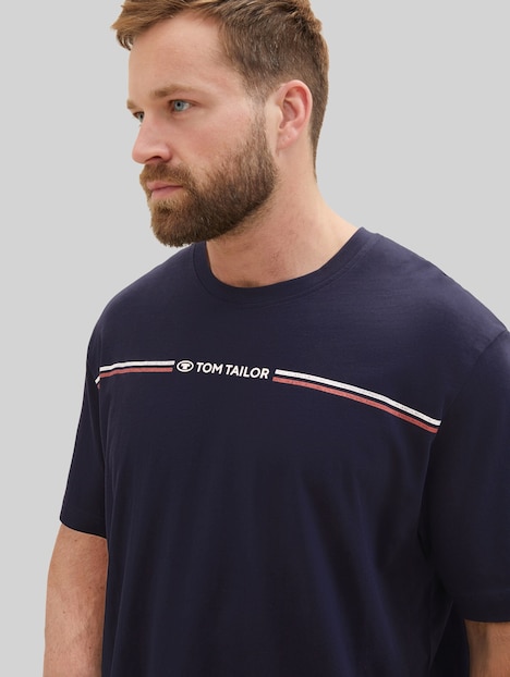 T-Shirt mit Logo-Print