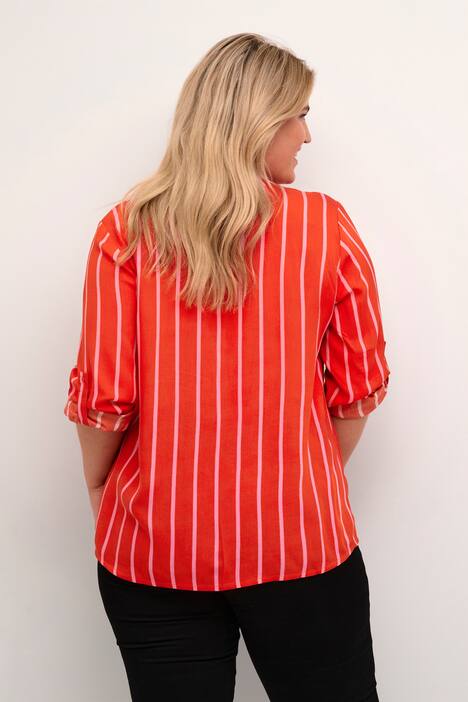 Langarm-Bluse Regular fit