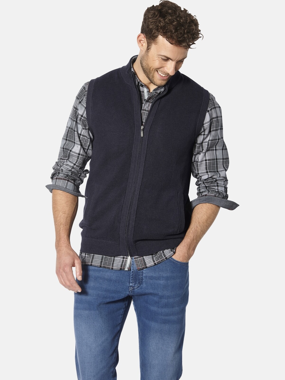 Gebreide Bodywarmer AMOTASSI