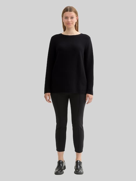 Strickpullover aus Bio-Baumwolle