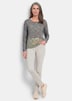 Jerseyshirt mit Paisley-Druck