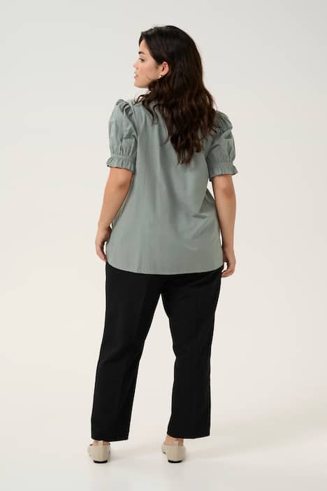 Kurzarm-Bluse Regular fit