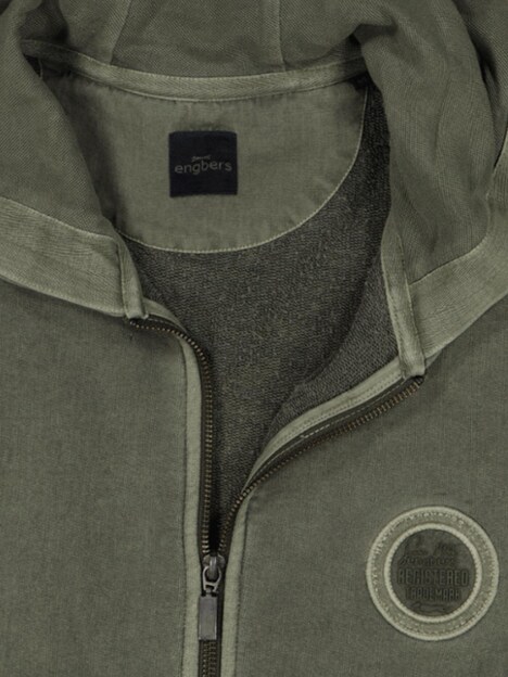 Sweatjacke mit Kapuze