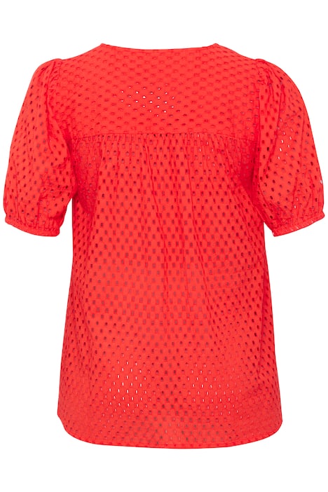 Kurzarm-Bluse Regular fit