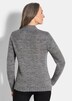 Tricot pullover met kabelpatroon