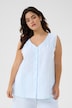 Ärmellose Bluse Regular fit