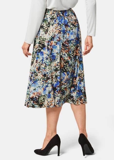 Druckrock mit Rundumschlupfbund