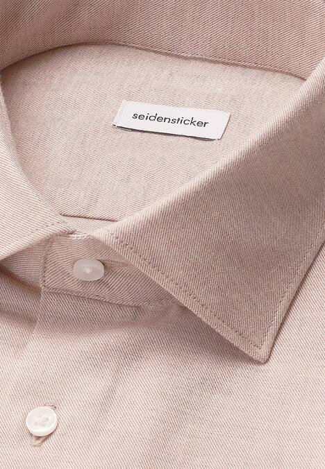 Herren Flanellhemd - Uni