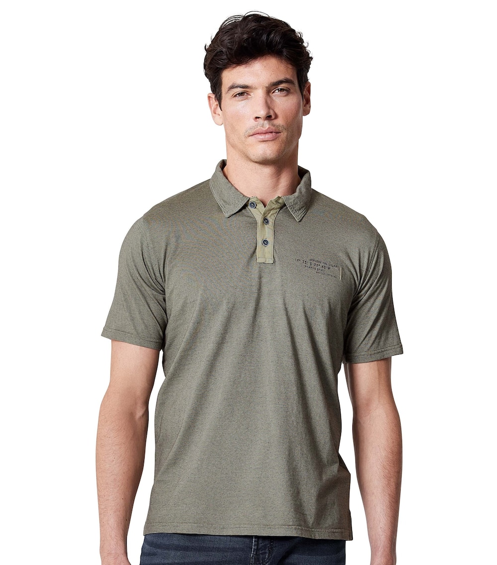 Polo-Shirt gestreift