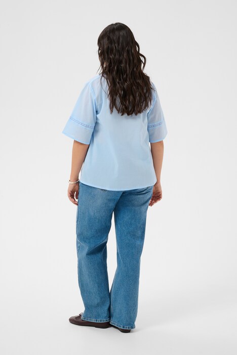 Langarm-Bluse Regular fit
