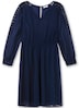 Cocktailkleid Langarm Uni