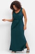Maxikleid Ärmellos Uni Ohne Kragen