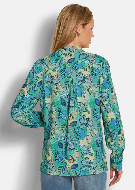 Blusenshirt mit floralem Print