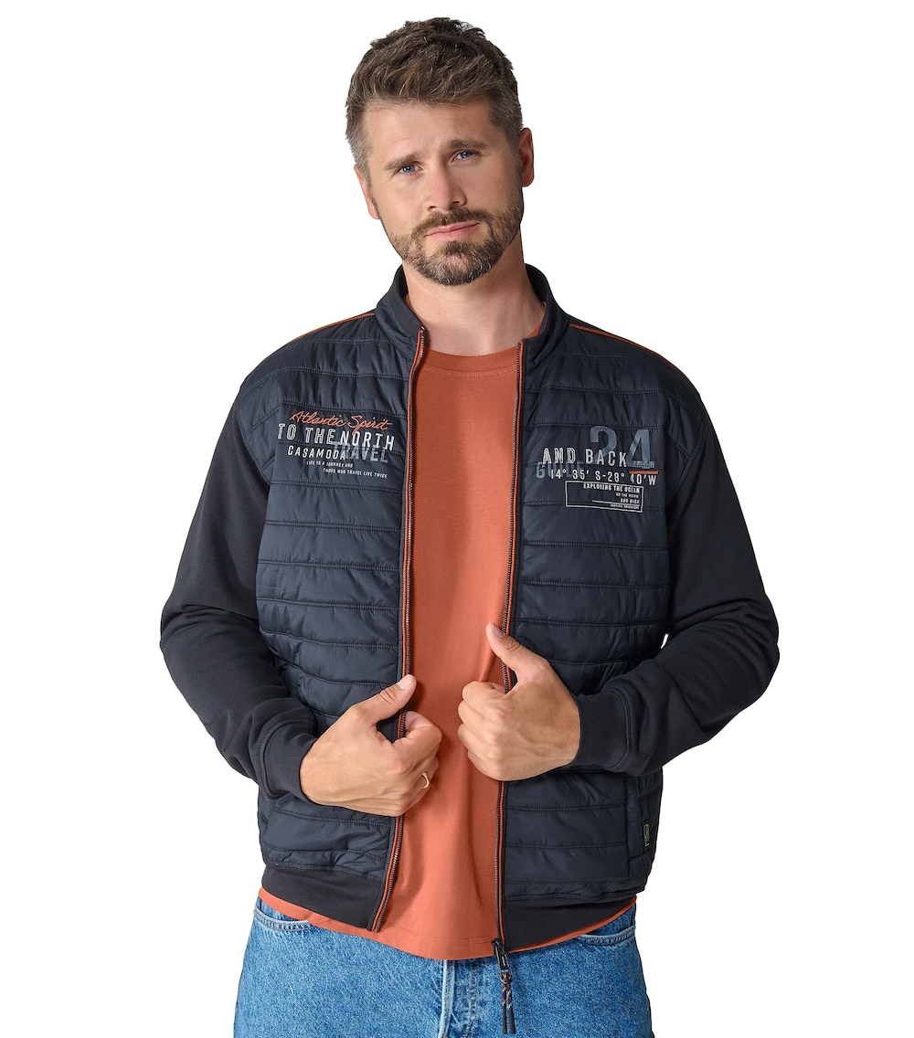 Sweatjacke uni