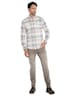 Herren Karohemd , Beige