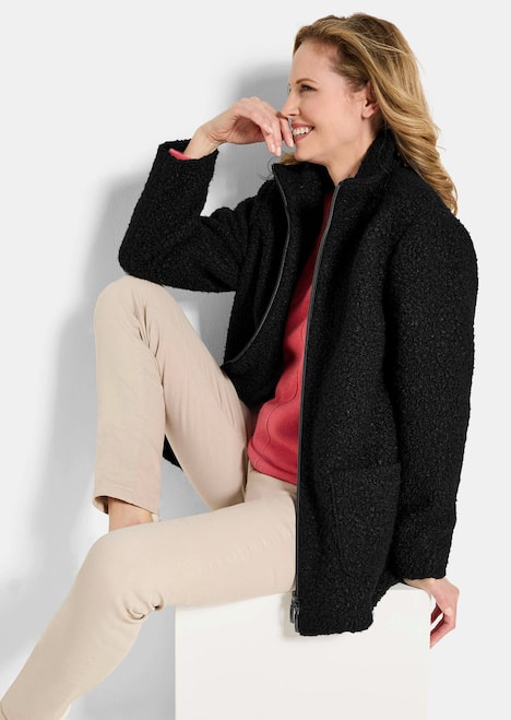 GOLDNER Jas Teddyjas met opstaande kraag