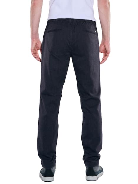 engbers Herren Chino mit Tunnelzug , Saphirblau