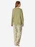 Schiesser Damen Pyjama Comfort Essentials linde