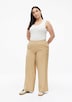 Leichte Wide Leg Hose mit Elastikbund