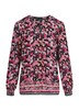 Viscose blouse met all-overprint