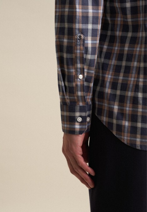 Herren Flanellhemd - Karo