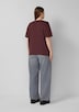 Baumwollshirt mit Frontprint