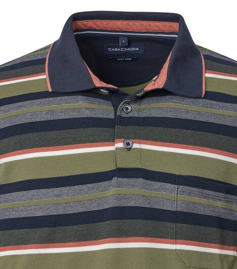 Polo-Shirt gestreift