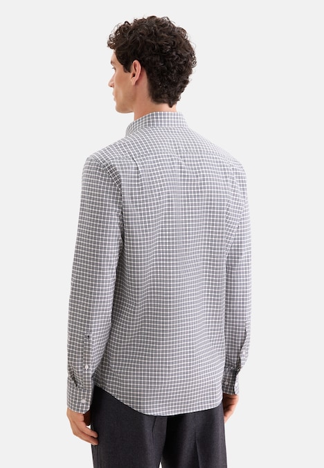 Herren Flanellhemd - Karo