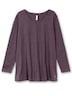 Langarmshirt Langarmshirt in A-Linie, fein meliert Langarm Meliert