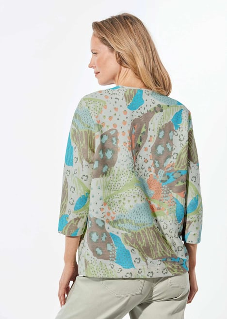 Sweatshirt mit 3/4-Ärmeln