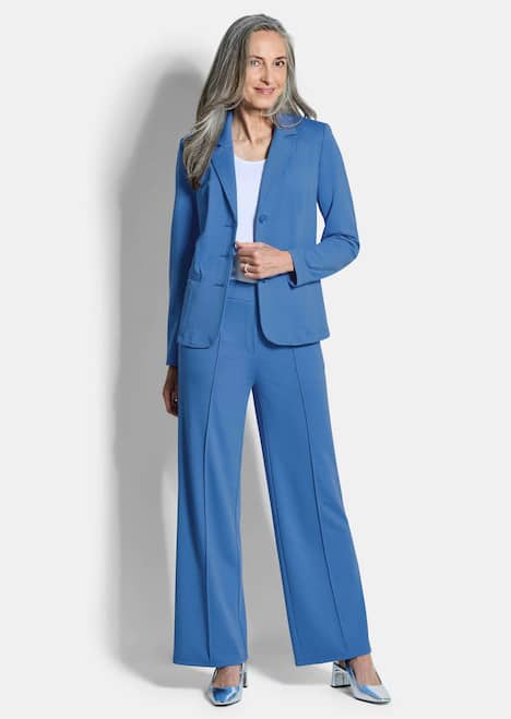 Jersey-Hose mit Biesen