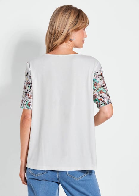 Elegantes Shirt mit Paisley-Design