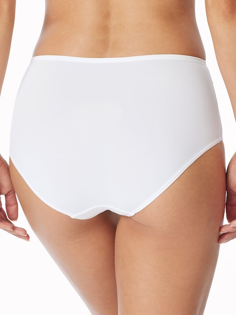 Schiesser Damen Midislip 2-Pack Air Spitze - weiss