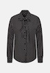 Damen Ausgestellte Bluse - Druck