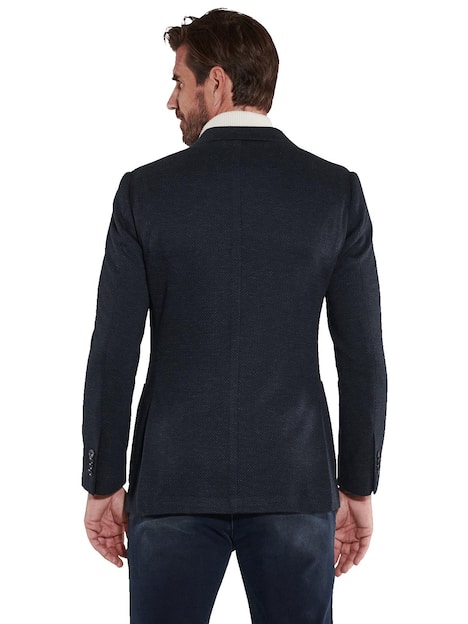 engbers Herren Freizeit-Sakko slim fit , Saphirblau