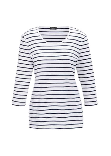 Buntgewirktes Ringelshirt