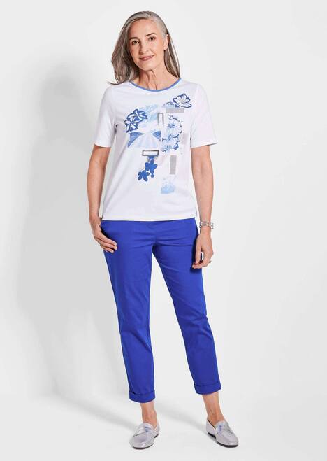 Sommeroberteil mit Frontdruck