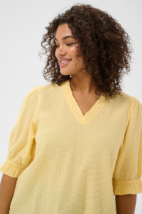 Kurzarm-Bluse Regular fit