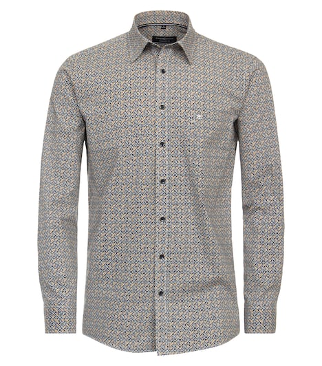 Freizeithemd Print Comfort Fit