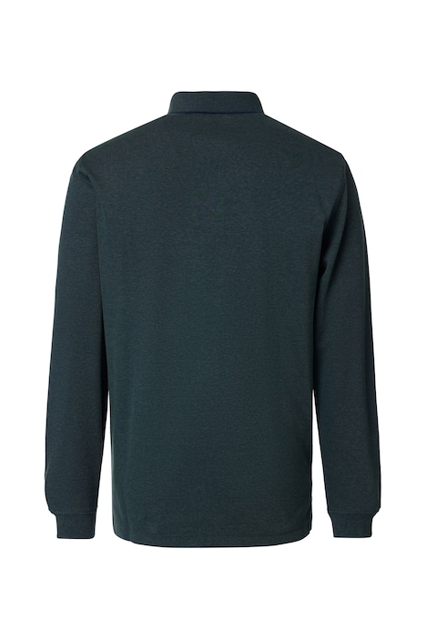 Polo-Shirt Langarm uni