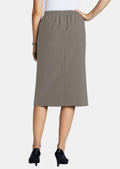 GOLDNER Rok Kreukvrije rok met elastische tailleband