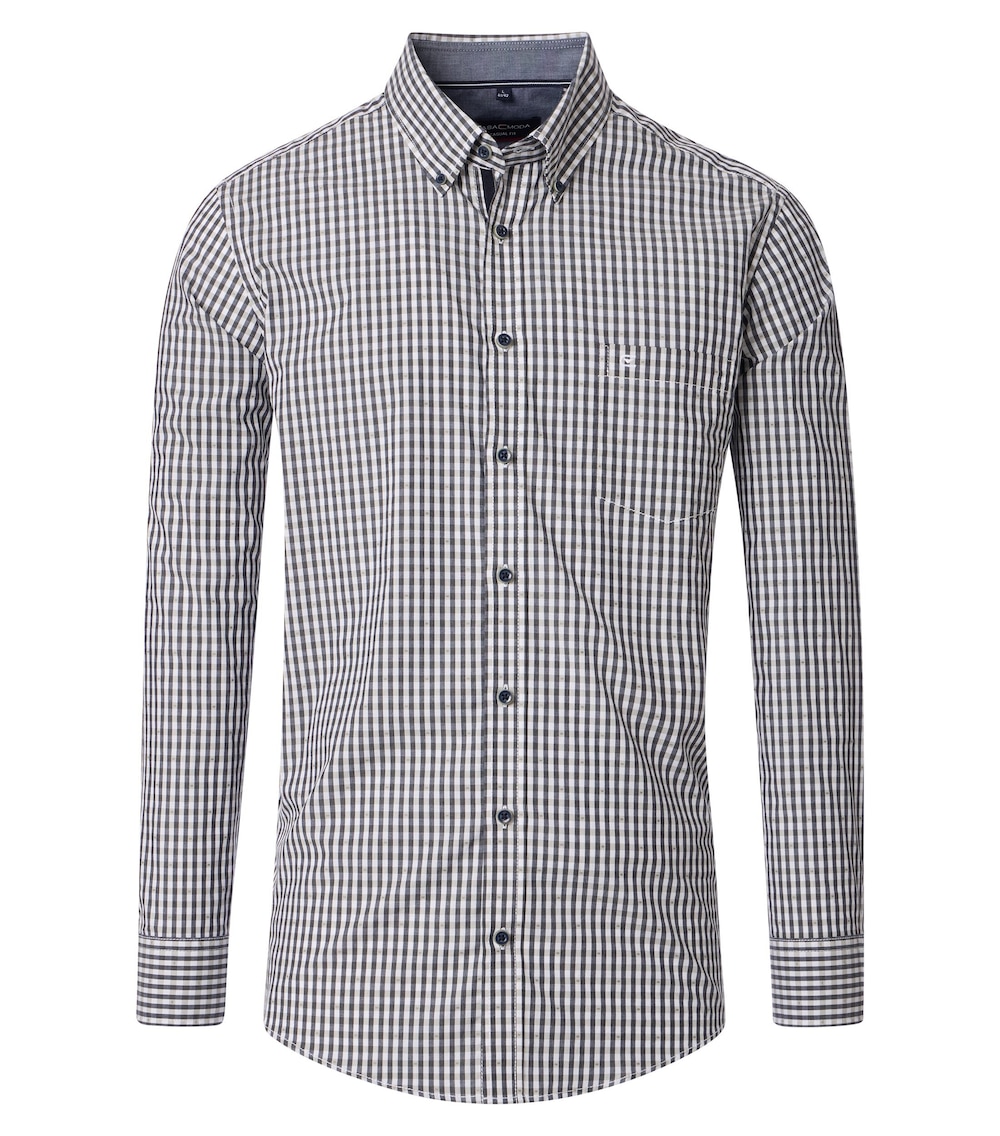 Freizeithemd kariert Casual Fit
