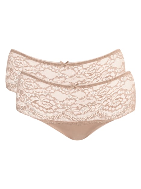 High-Panty-Set Lace Basic 2er Set