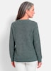 Strickpullover mit V-Ausschnitt