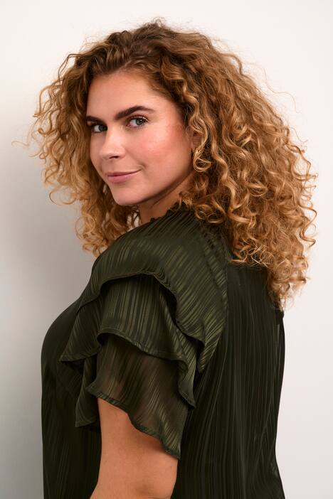 Kurzarm-Bluse Regular fit