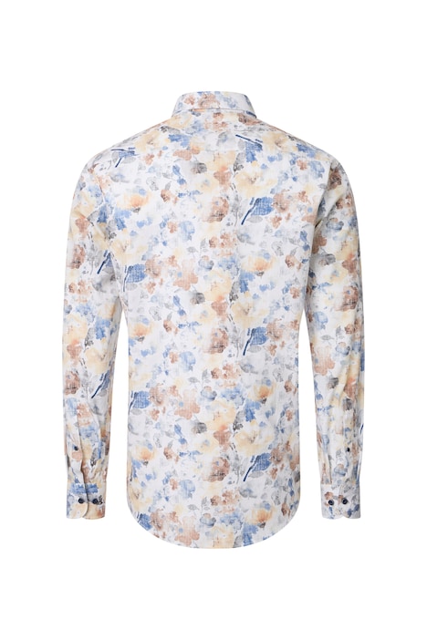 Freizeithemd Langarm Print Casual Fit